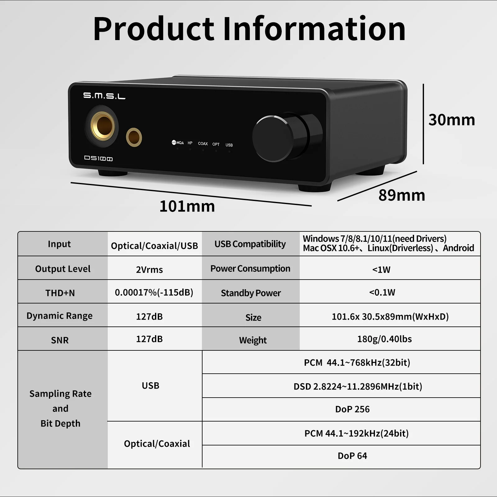 SMSL DS100 - Image 9